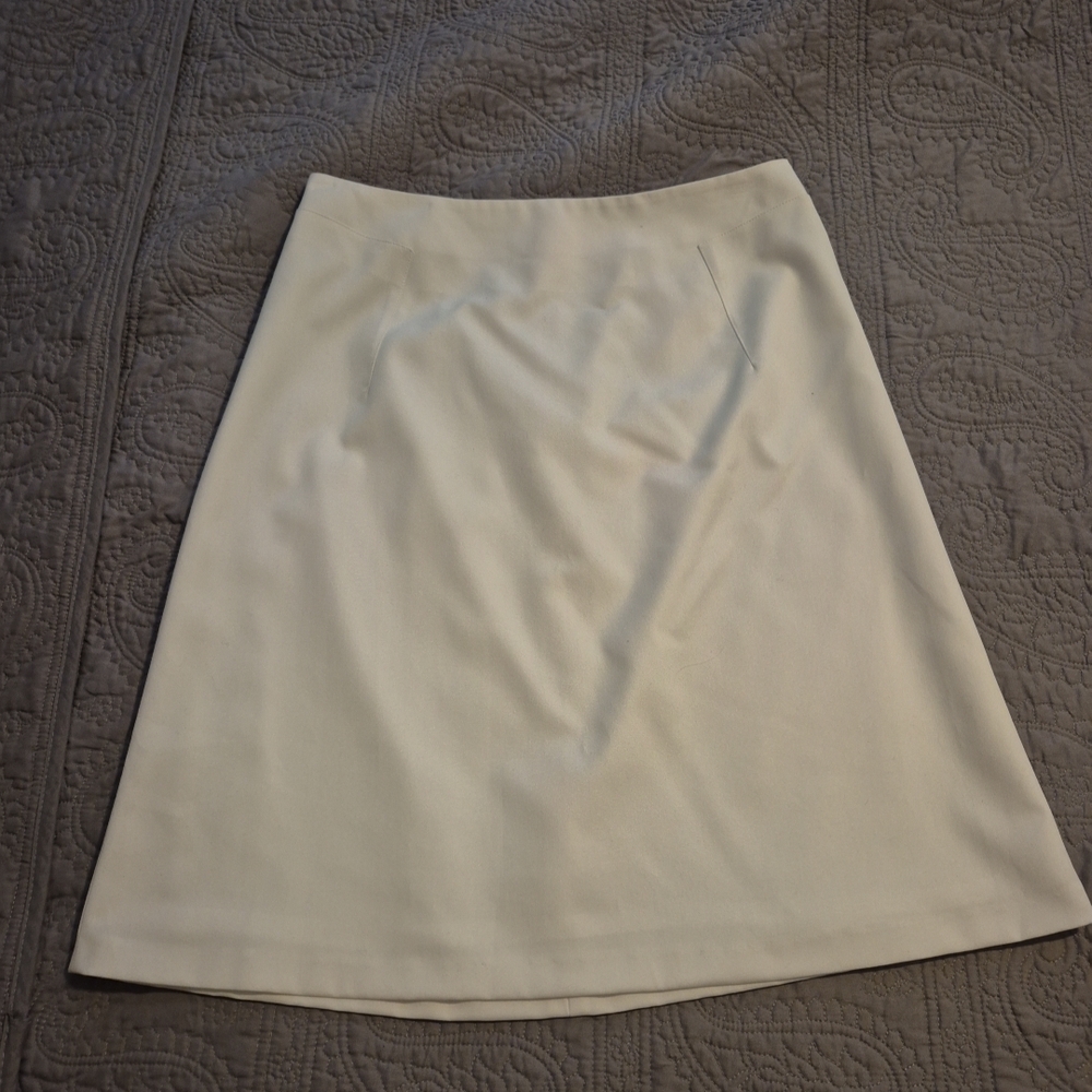 Alex Marie White A-Line Skirt